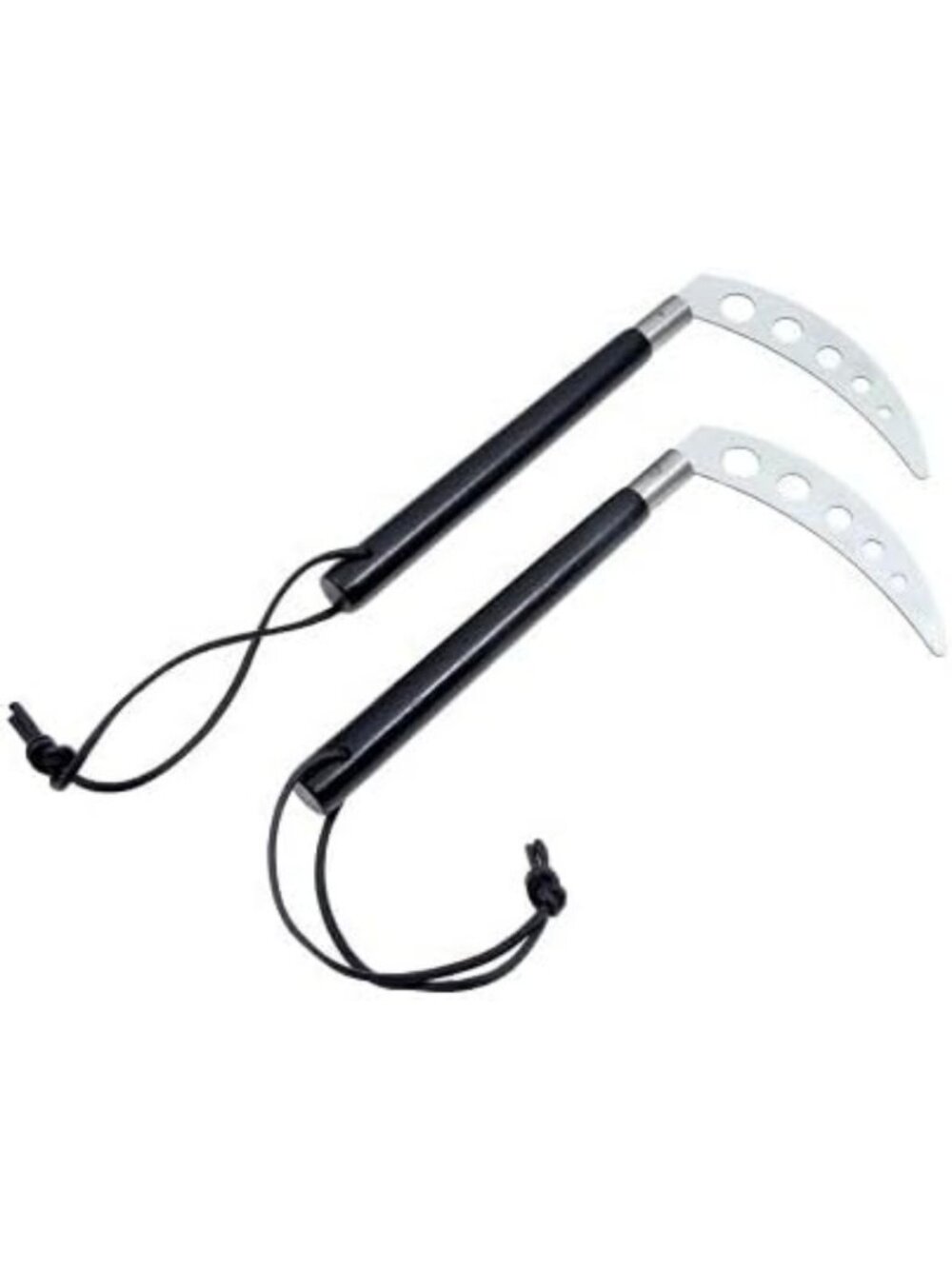 Black Competition Kamas - Martial Arts Training Weapons, Durable & Lightweight